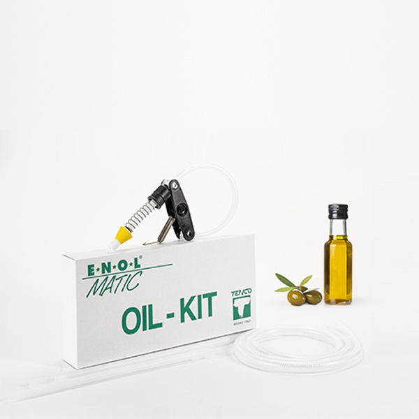 Il kit per imbottigliare l'olio