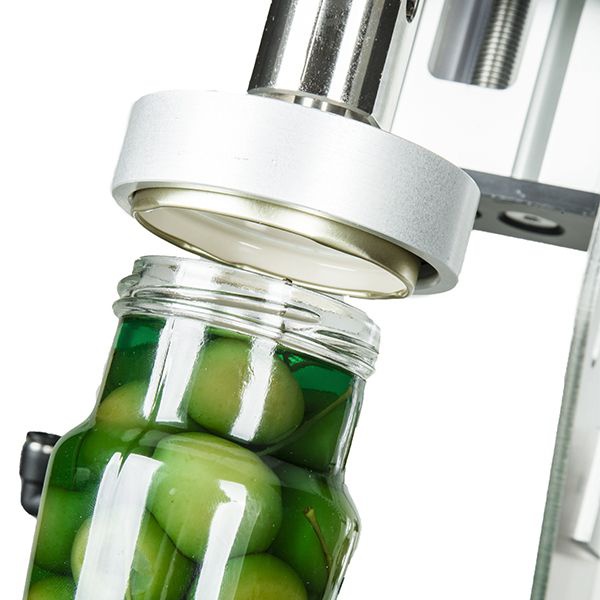 Pneumatic capper for jars - detail