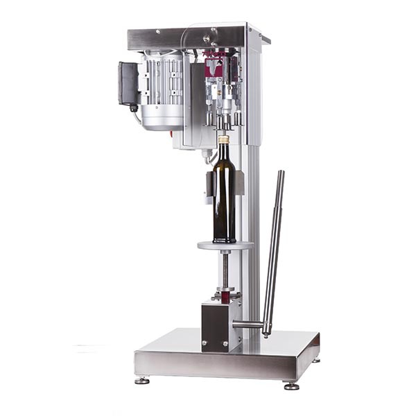 Lever capping machine