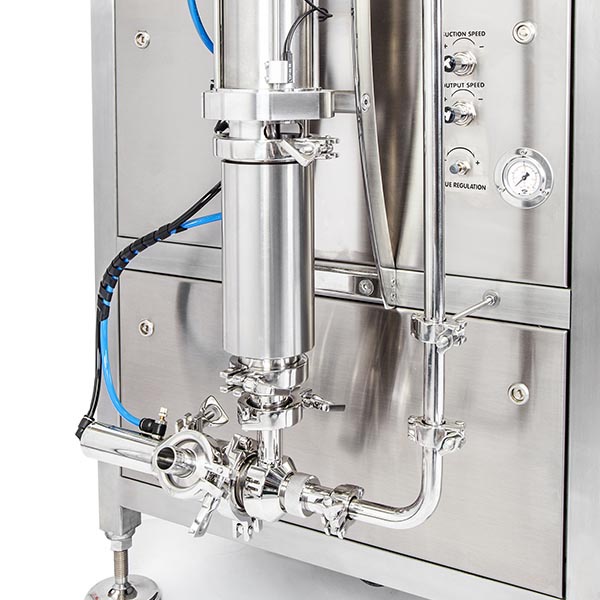 Volumetric pump and filling valve | Monoblock for filling/capping spouted pouches